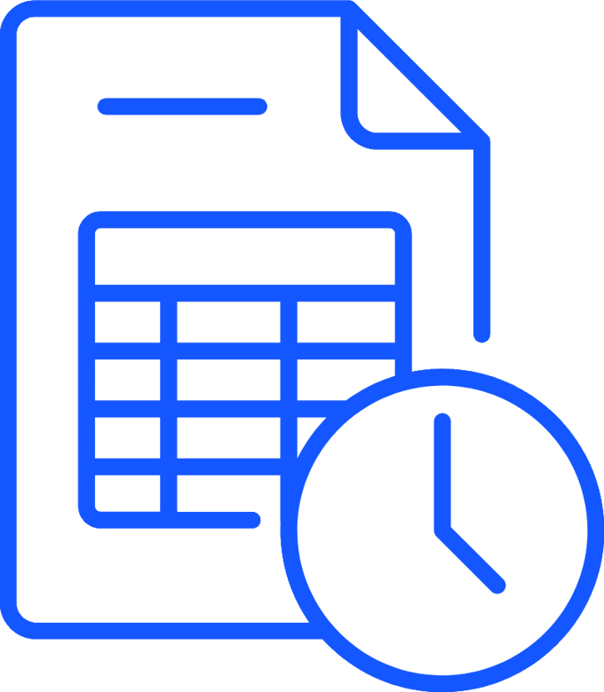 Icon for Professional time attendance